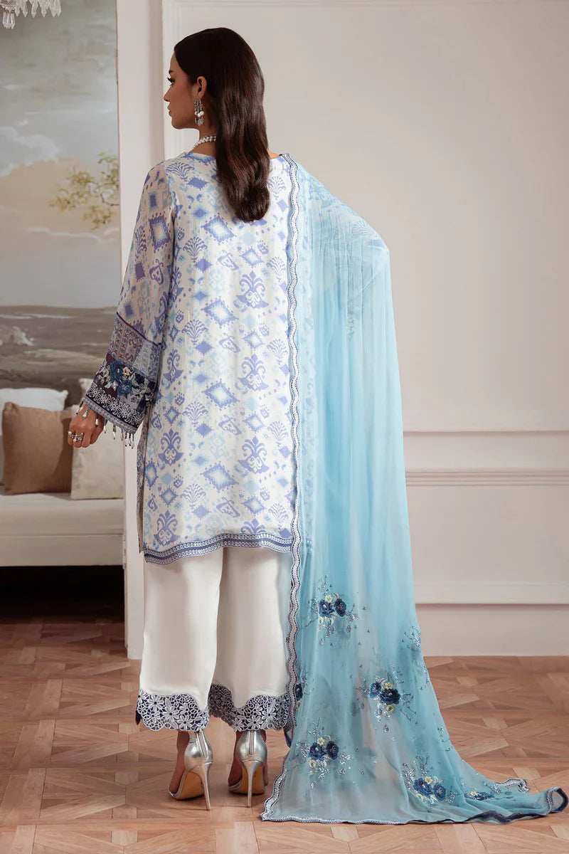 Nureh Luxury Embroidered Chiffon