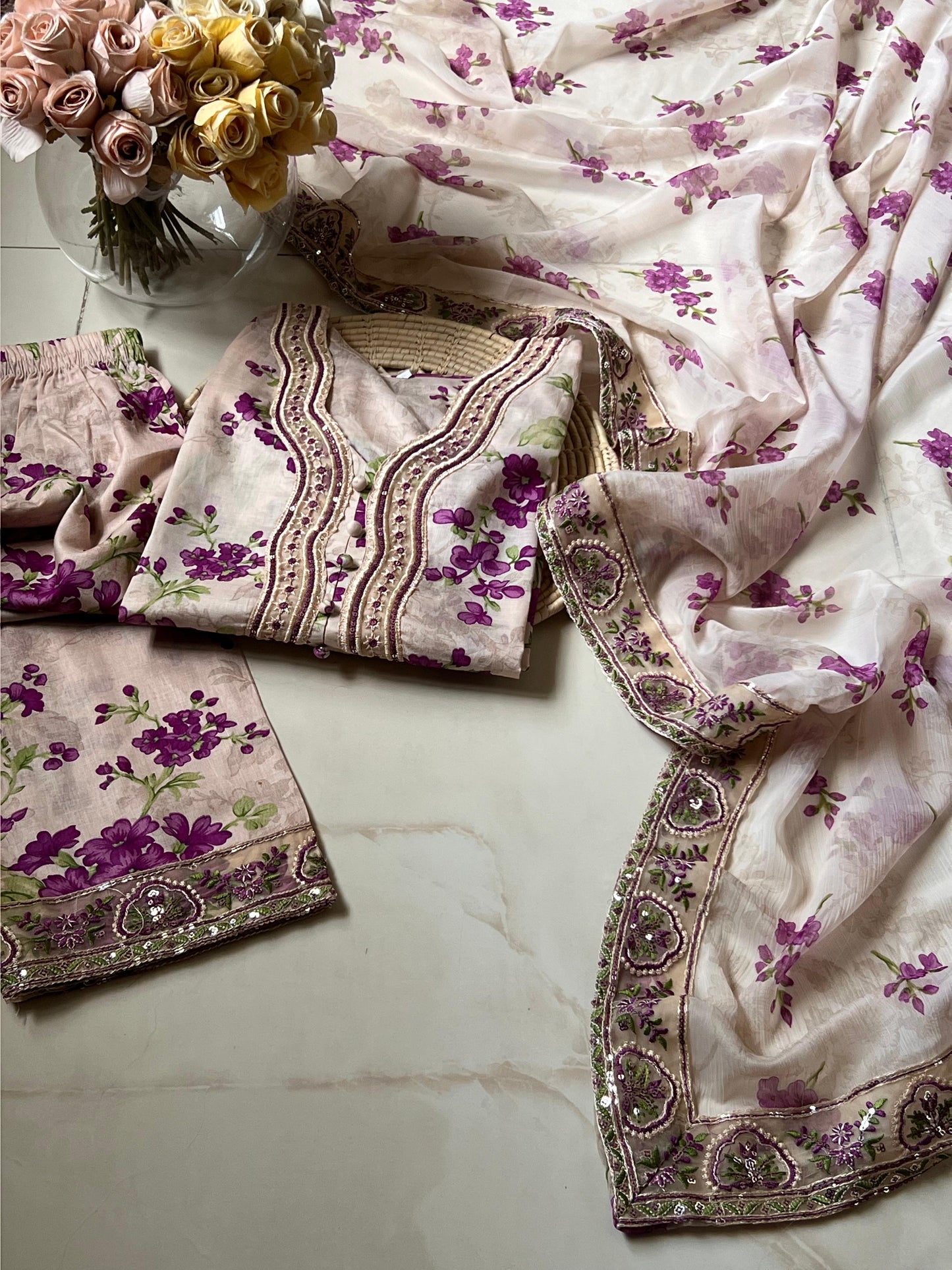 3 Piece Embroidered Lawn
