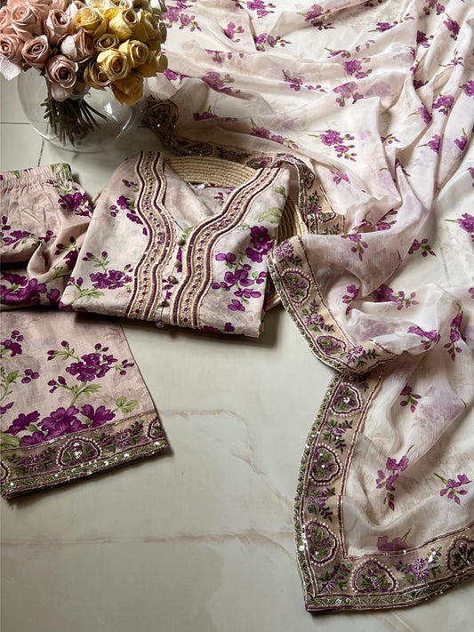 3 Piece Embroidered Lawn