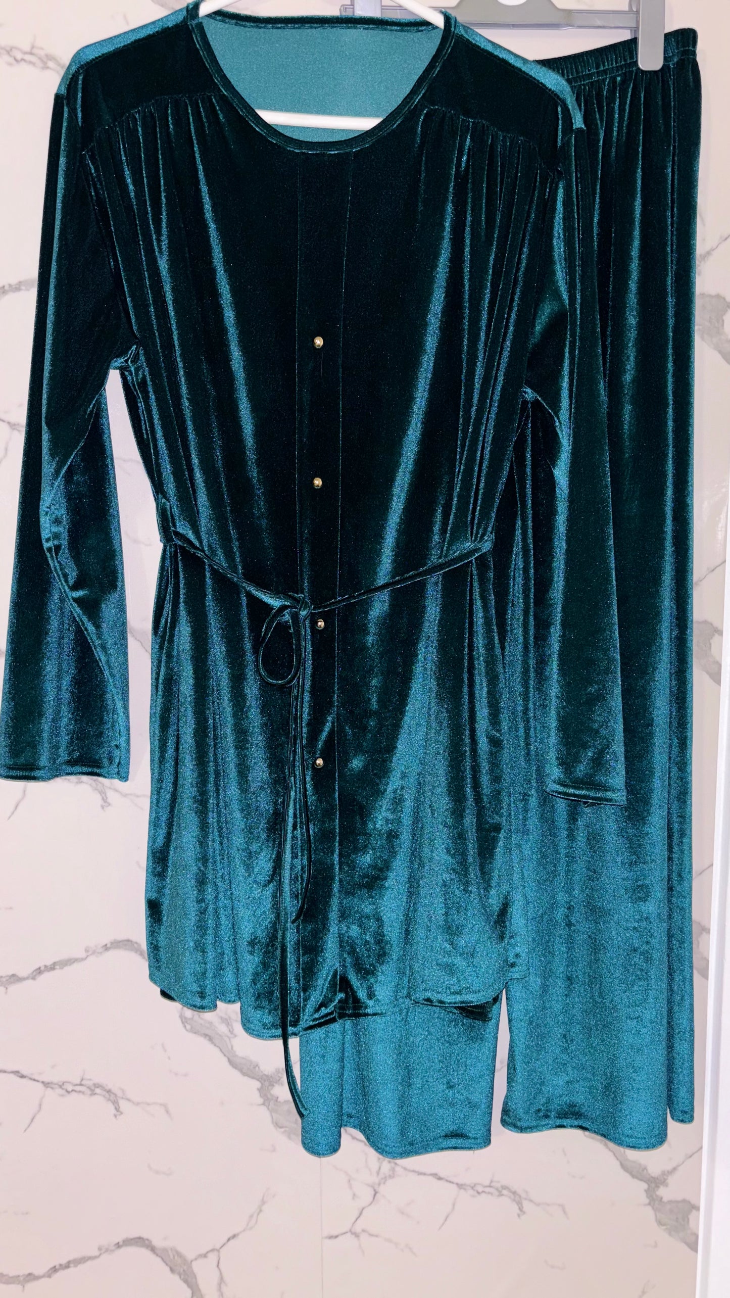 Velvet Co ord Set