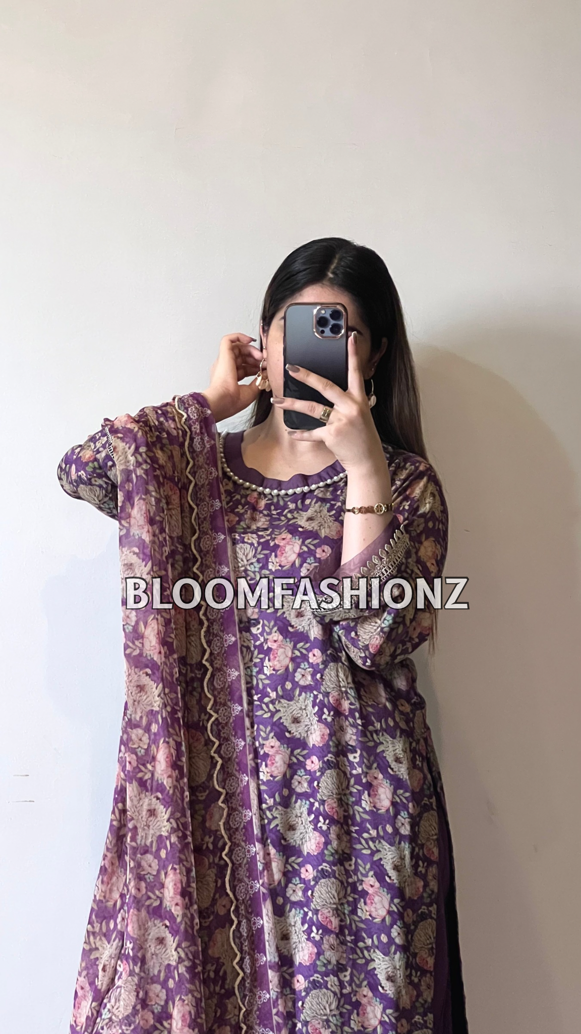 3 Piece Embroidered Pure Lawn Suit