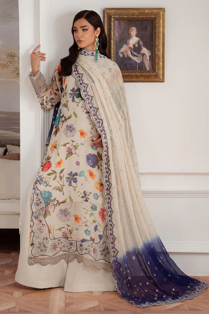 Nureh Luxury Embroidered Chiffon