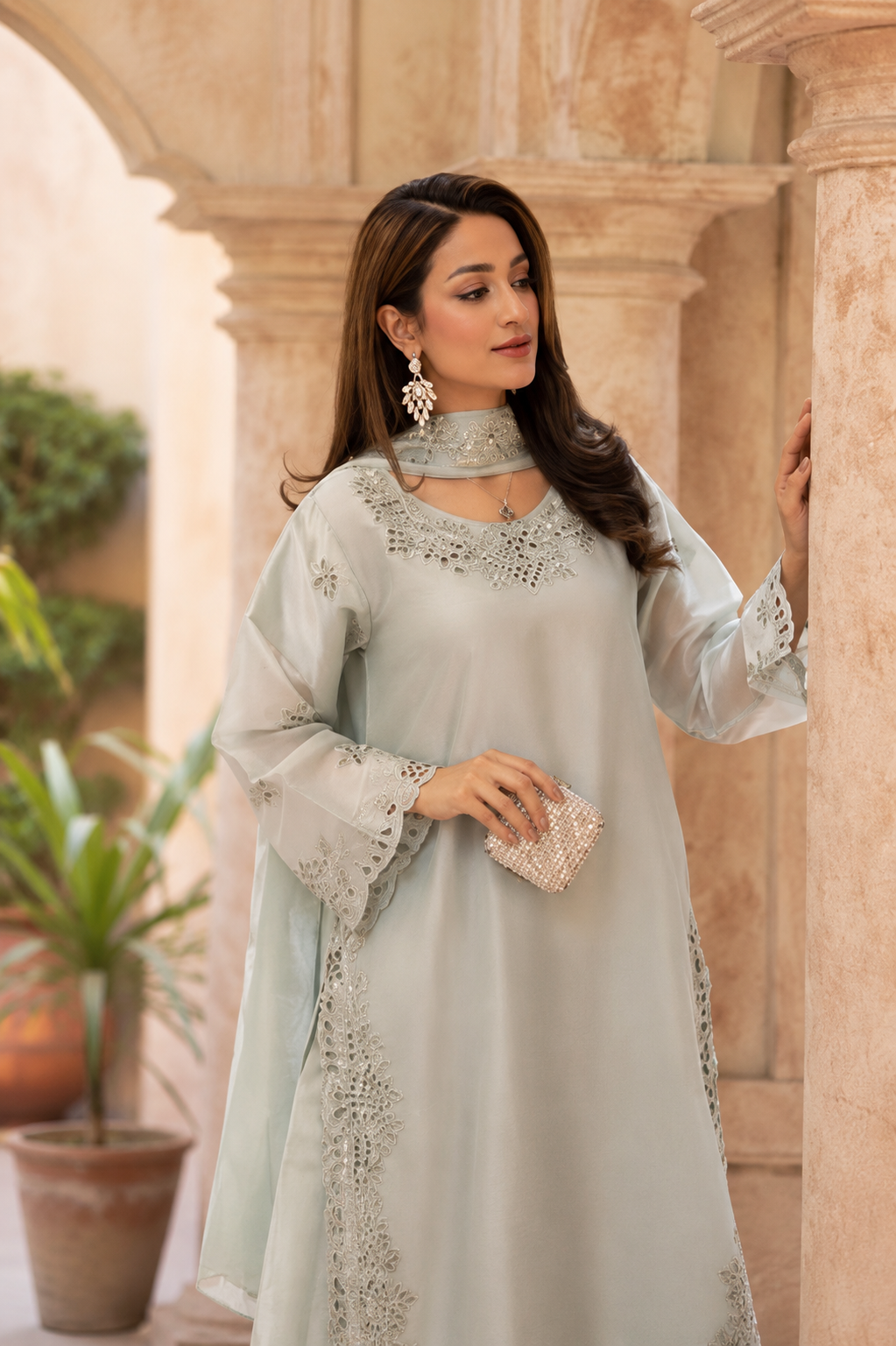 Raniyah Luxury Pret- 3 Piece Ready-to-wear