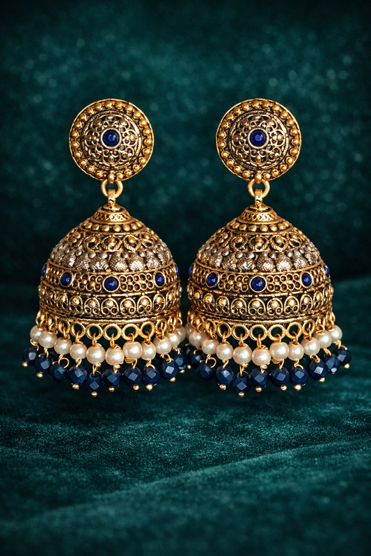Earrings Blue