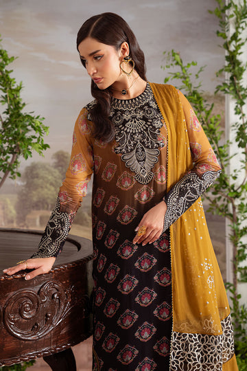 Nureh Luxury Embroidered Chiffon