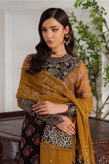 Nureh Luxury Embroidered Chiffon