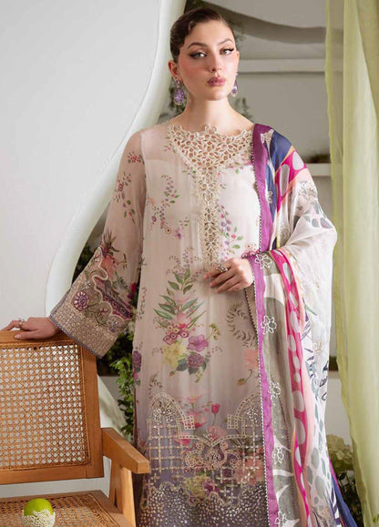 Nureh Luxury Embroidered Chiffon