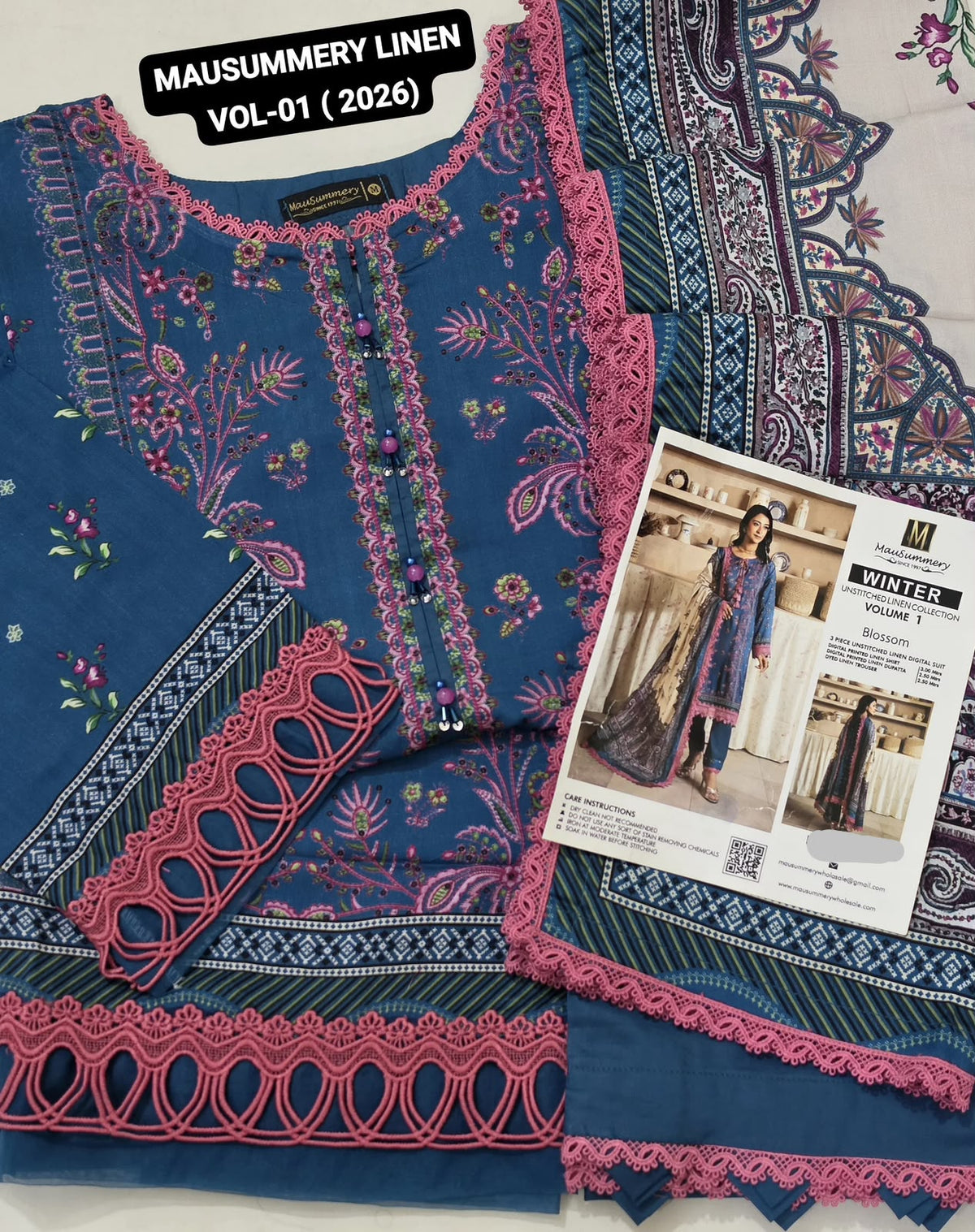 MAUSUMMERY DIGITAL LINEN