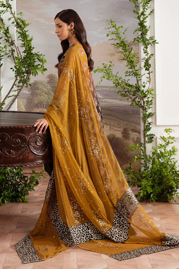 Nureh Luxury Embroidered Chiffon
