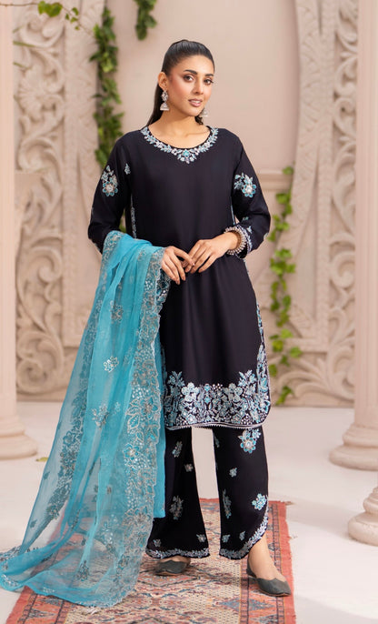 Raniyah Luxury Pret- 3 Piece Ready-to-wear