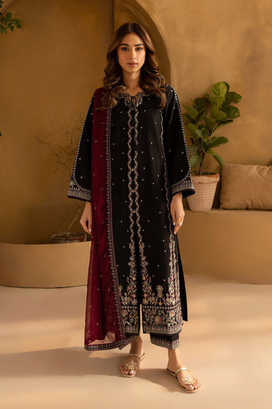 3pc Embroidered Suit
