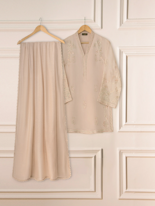 3 Piece Embroidered suit
