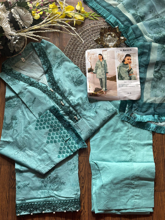 Maria B M Basics 3 piece