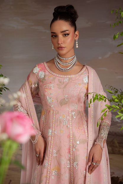 Nureh Luxury Embroidered Chiffon