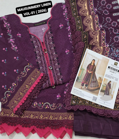 MAUSUMMERY DIGITAL LINEN