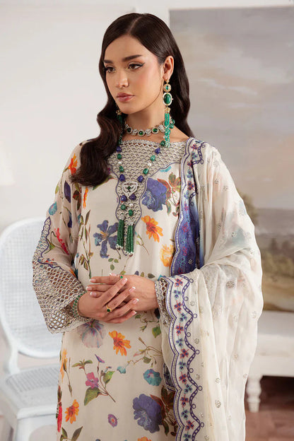 Nureh Luxury Embroidered Chiffon