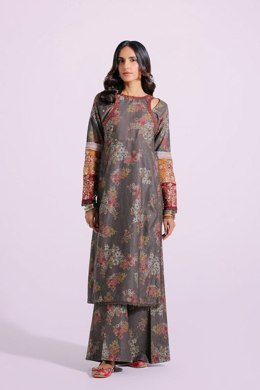 Ethnic Embroidered Two Piece